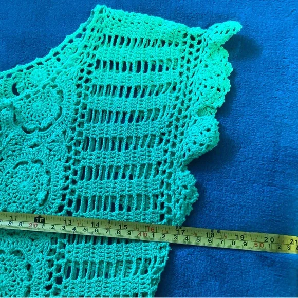 Letarte Handmade Crochet Coverup Dress - Picture 5 of 8